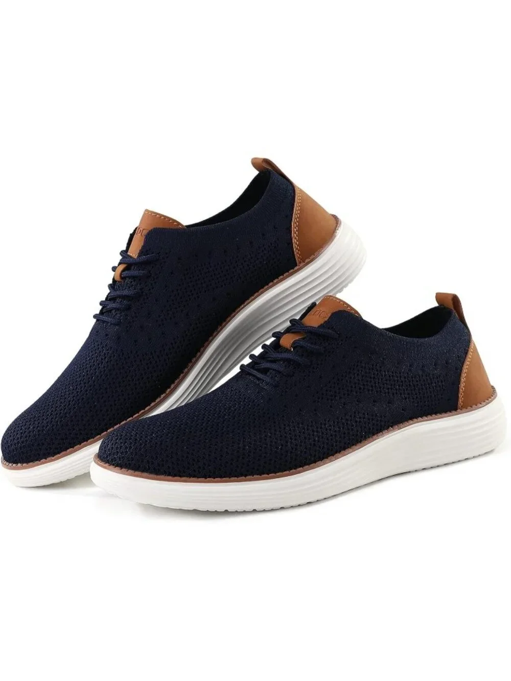 VILOCY Men's Blue Ethylene Vinyl Acetate Casual Breathable Comfortable Sneakers